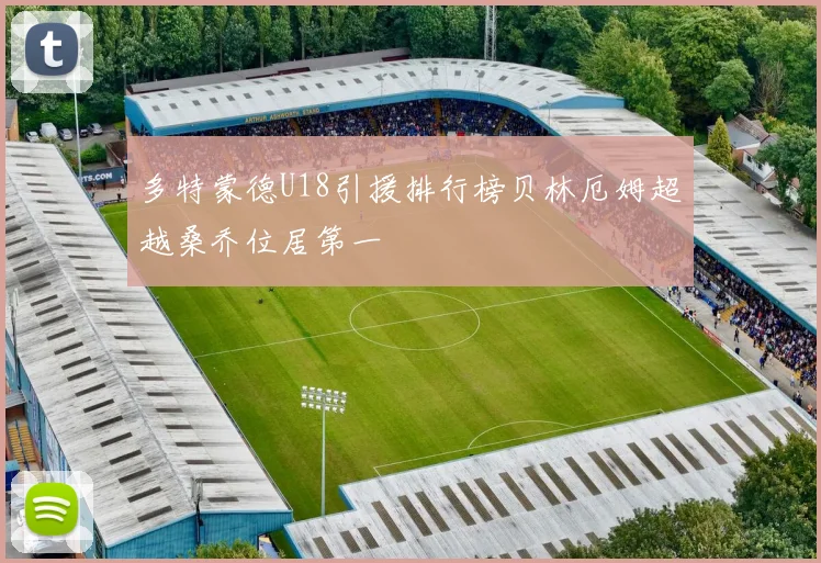 多特蒙德U18引援排行榜贝林厄姆超越桑乔位居第一
